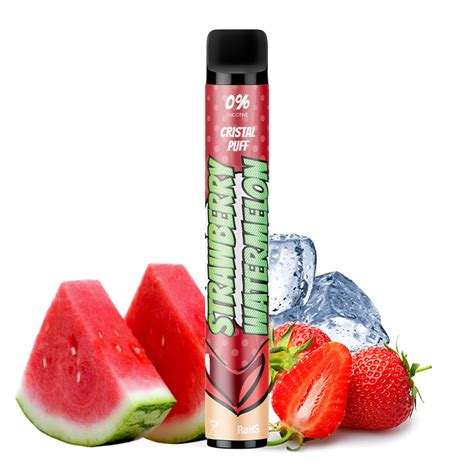 Cristal Puff Strawberry Watermelon Vape 0mg