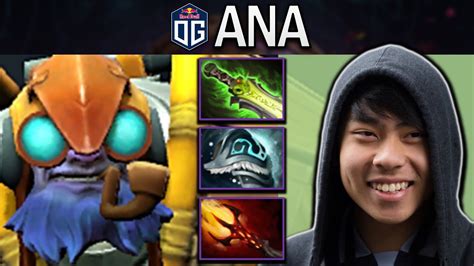 Og Ana Smurf Tinker With Kills Shivas Dota Gameplay Youtube