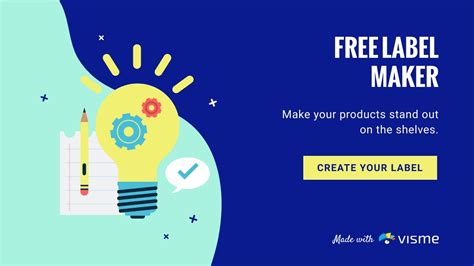 Free Online Label Maker - Create a Custom Label | Visme