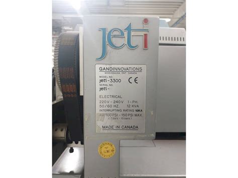 Jeti 3300 Large Format Plotter Used Machines Exapro