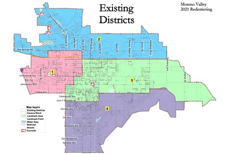 Selected Map Redistrict Moreno Valley