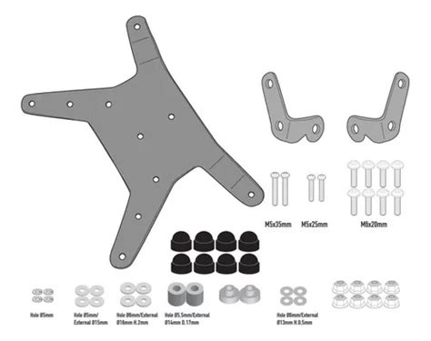 Kit Anclajes Parabrisas Givi Ktm Duke Adventu D Kit Env O Gratis