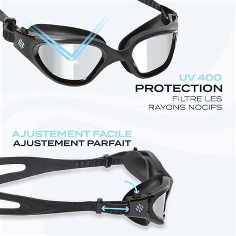 Lunettes De Natation Polarisées Avec Traitement Anti Buée