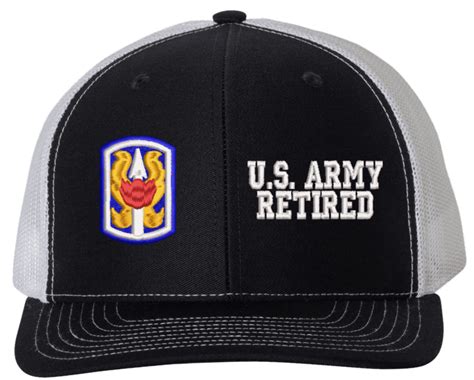 199th Infantry Us Army Retired Split Cap