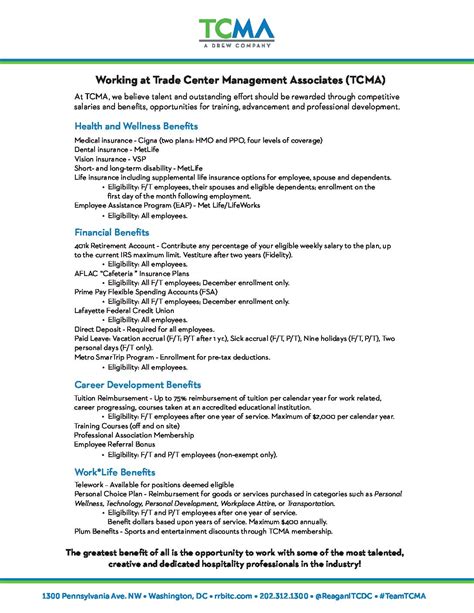 2021 Benefits Overview Ronald Reagan Building And International Trade