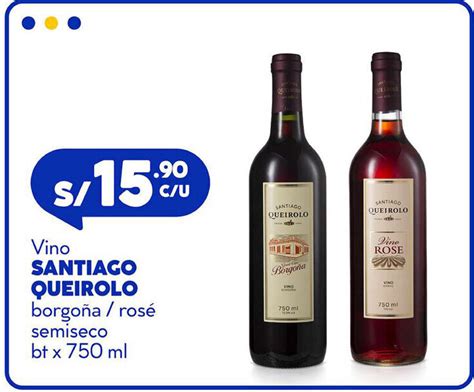 Santiago Queirolo Vino Borgoña Magdalena Rose semi seco bt x 750 ml