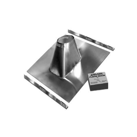 Selkirk All Fuel Chimney Universal Metal Roof Flashing Kit For Use