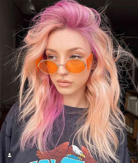 Stunning Hair Highlights To Go With Every Base Hair Color Peach