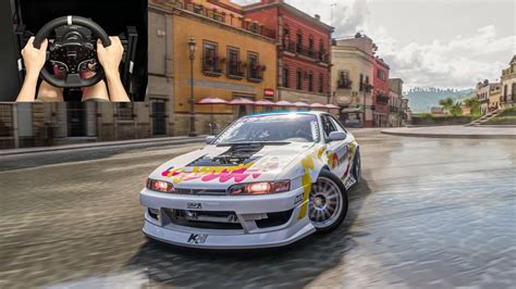 Donut Media Nissan 240SX Formula Drift Forza Horizon 5 Moza Racing