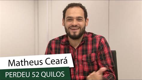 Matheus Ceará fala sobre a cirurgia que o fez perder 52 quilos YouTube