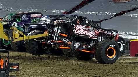 Monster Jam Kansas City Freestyle Bad Company Youtube