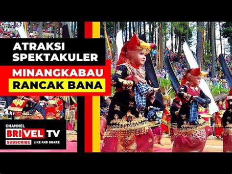 Atraksi Spektakuler Minangkabau Rancak Bana Festival Sumpah Sati Bukik