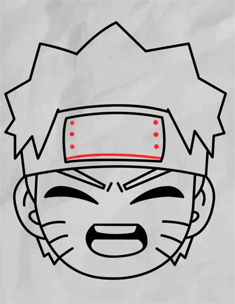 How to Draw Naruto Face | Step by Step - Storiespub