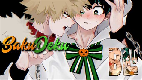 BakuDeku Halloween Ghost Deku Bonds With Werewolf Bakugou YouTube