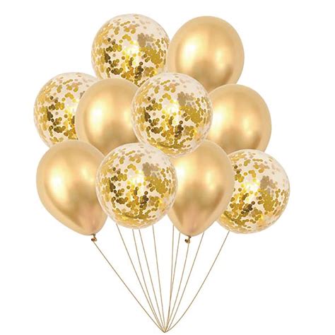 Ballongbukett Guld Pack Partydekor