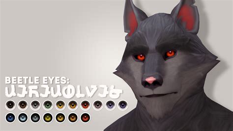 Sims 4 Werewolf Eyes CC