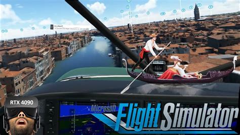 Venice Discovery Flight In VR Microsoft Flight Simulator RTX 4090