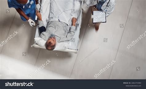 Hospital Bed Icu Healthcare Doctor Patient Stock Photo 2261771993 ...