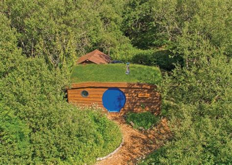 Stay In A Cute Hobbit House In Wales With Hot Tub💦