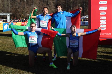 Atletica L Italia Vince La Staffetta Agli Europei Di Cross Sabbatini