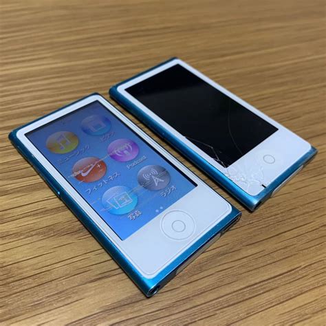 Apple アップル Ipod Nano 16gb 第7世代 ブルー 青 ジャンクまとめ2個セット売り Apple A1446ipod Nano｜売買されたオークション情報、yahooの