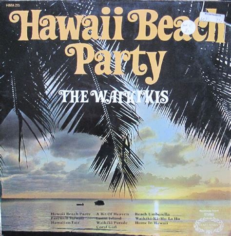 The Waikikis* - Hawaii Beach Party (Vinyl) | Discogs