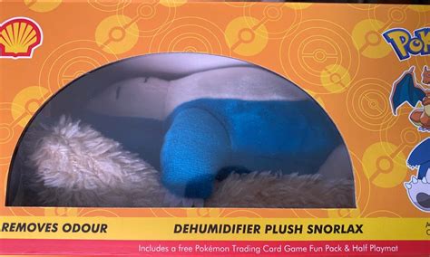 SHELL Pokemon Dehumidifier Plush Snorlax Hobbies Toys Toys Games