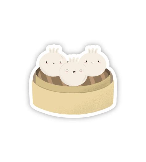 Dumpling Sticker — peach & paperie