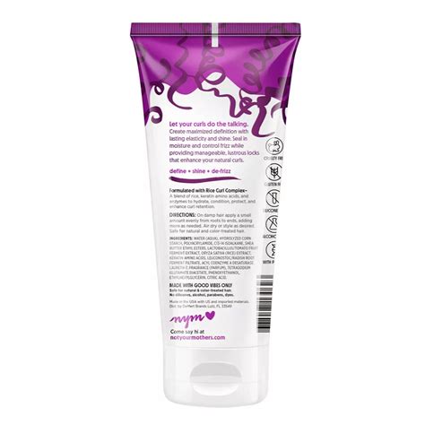 Not Your Mothers Curl Talk Curl Defining Hair Cream 6 Oz