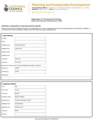 Fillable Online Pendennis Castle Fax Email Print PdfFiller