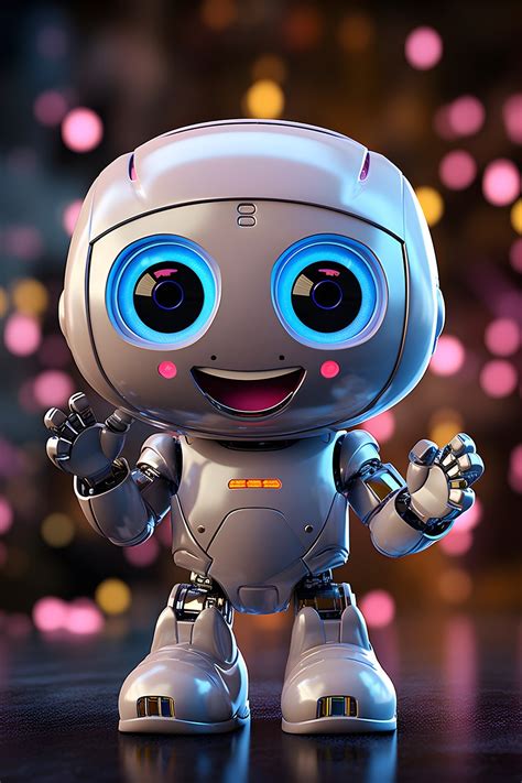 Download Ai Generated Robot Kawaii Royalty Free Stock Illustration