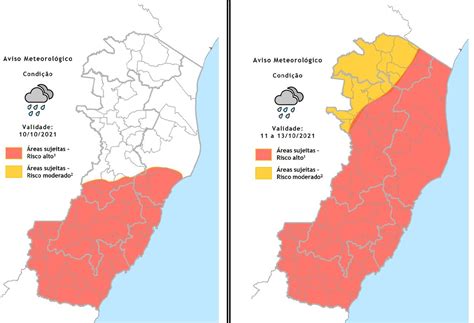 Incaper Emite Alerta De Chuvas Fortes Para Regi Es Do Es Esp Rito