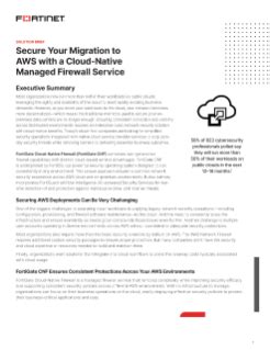 Fortigate Cnf Cloud Native Firewall Service Fortinet