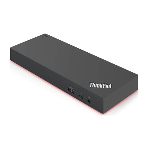 User Manual Lenovo ThinkPad Thunderbolt 3 Workstation Dock English