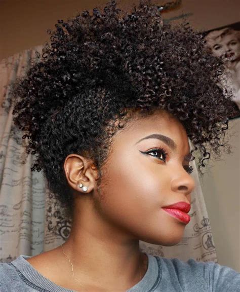 Curly Pin Up Hairstyles For Black Hair