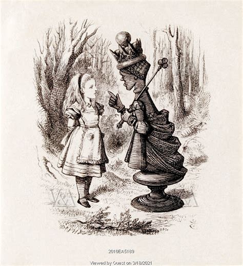 Alice In Wonderland Illustrations Queen