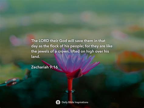 Zechariah Daily Bible Inspirations