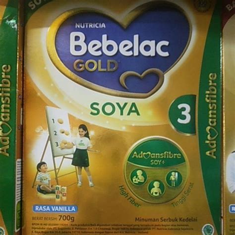 Jual Bebelac Soya 3 Vanilla 700g Shopee Indonesia