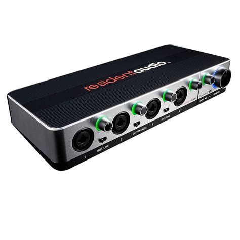 Resident Audio T4 Thunderbolt Audio Interface at Gear4music