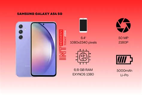 Samsung Galaxy A54 5g Snapdragon Harga Terjangkau Semua Yang Perlu Anda Ketahui Indonews Today