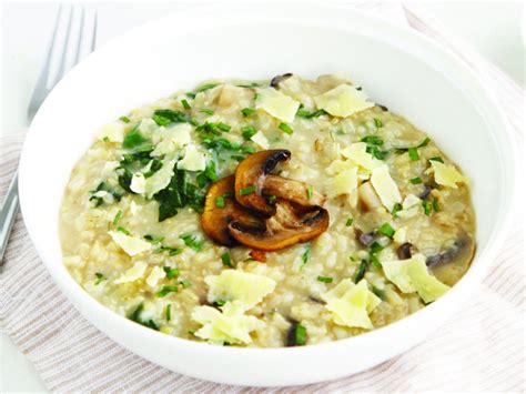 Deliciously Healthy Mushroom Risotto