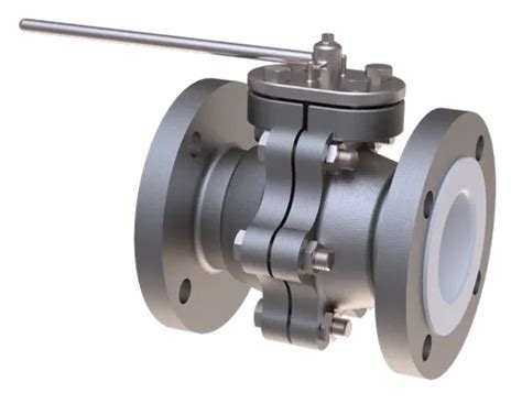 Cs Ms Ss Ptfe Lined Ball Valve For Industrial At In