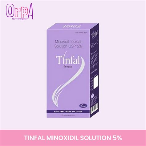 Tinfal Minoxidil Solution Orpa