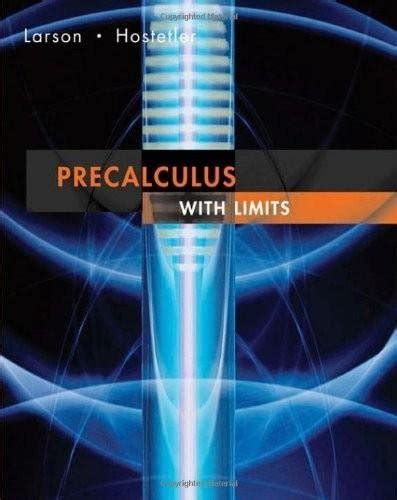 Precalculus With Limits Textbook