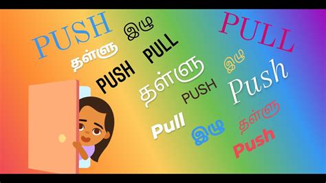 Push Meaning Pull Meaning Tamil Meaning YouTube