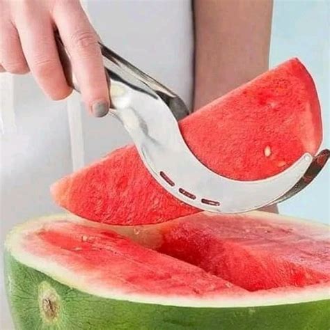 Jual Watermelon Slicer Alat Potong Semangka Pisau Pemotong Melon Modern