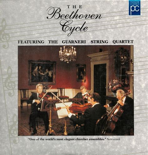 Beethoven Cycle Guarneri String Quartet 1986 Laserdisc EBay