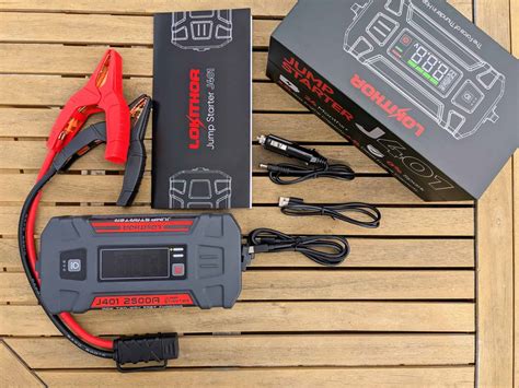 Lokithor J401 Jump Starter Review No More Flat Batteries