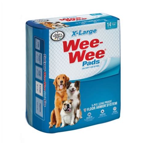 Four Paws X-Large Wee-Wee Pads, 14 ct - Fred Meyer