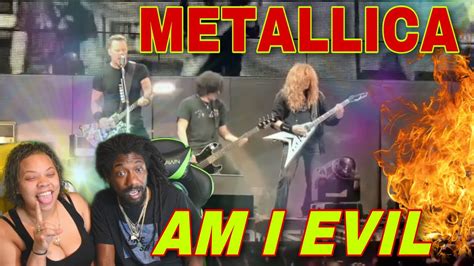 FIRST TIME HEARING Metallica Am I Evil LIVE REACTION YouTube